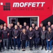 Employees outside a premises.