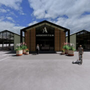 Outside view of new Arberetum redevelopment in Wicklow.