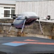 Food delivery drone from Manna.