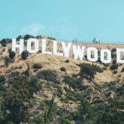 Iconic Hollywood sign in LA.